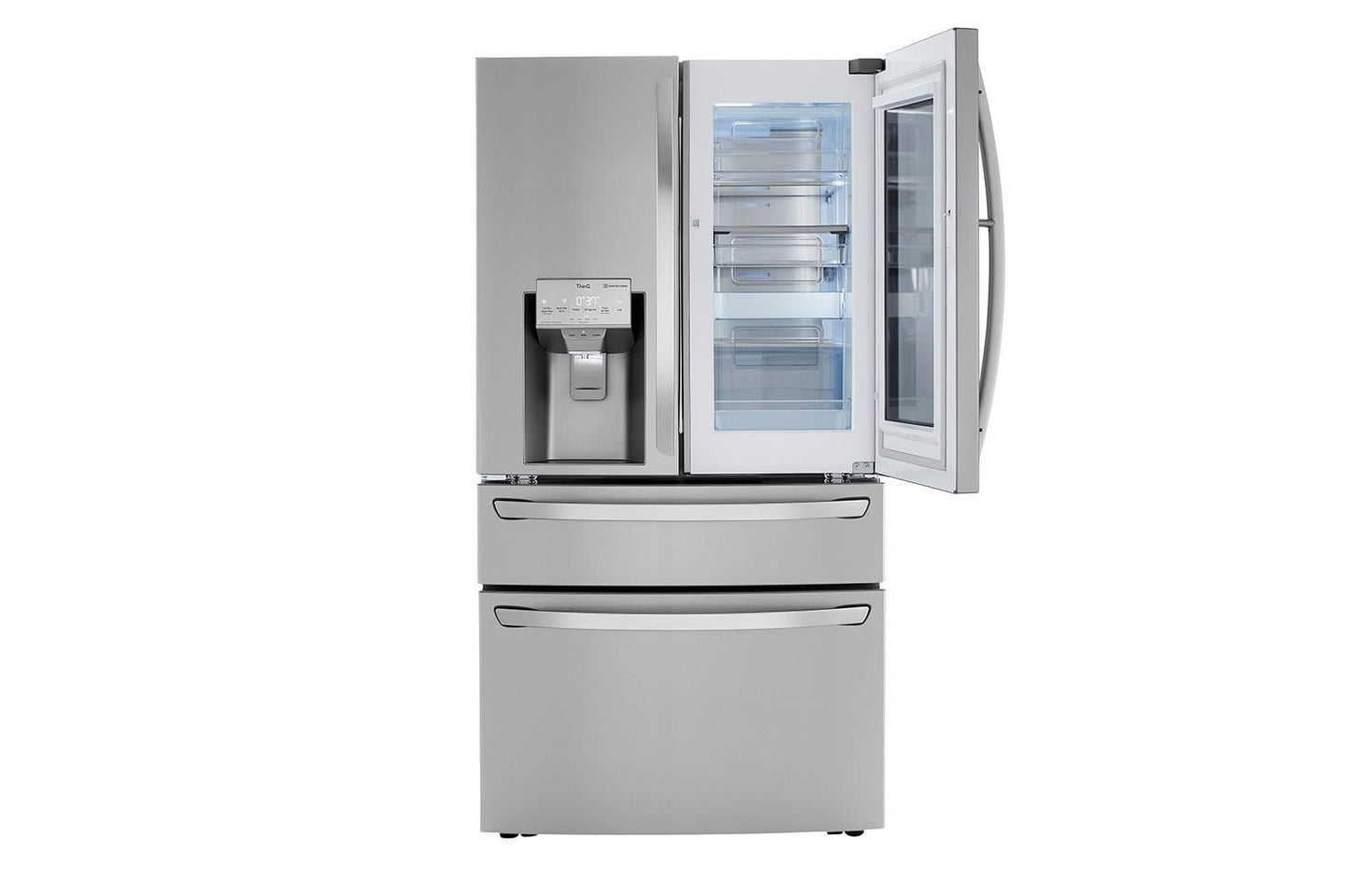 Lg LRMVS3006S 30 cu. ft. Smart InstaView® Door-in-Door® Refrigerator with Craft Ice™