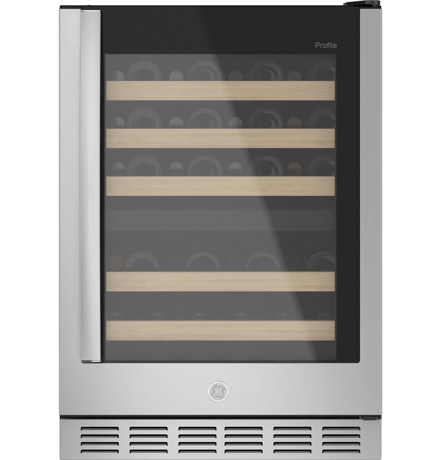 PWS06DSPSS GE Profile™ 44-Bottle Dual Zone Wine Cooler