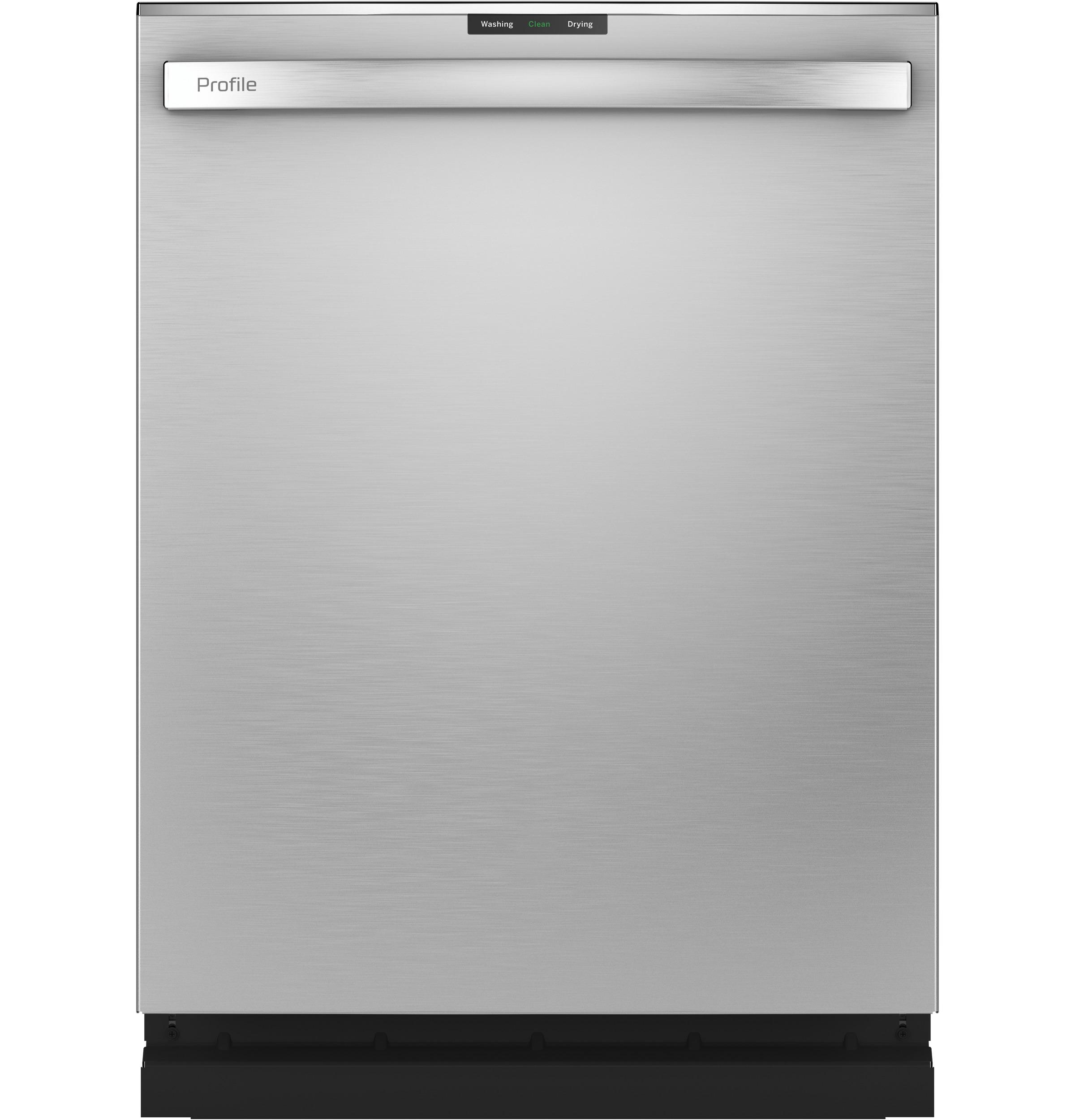 GE Profile™ ENERGY STAR® Fingerprint Resistant Top Control with Stainless Steel Interior Dishwasher with Sanitize Cycle