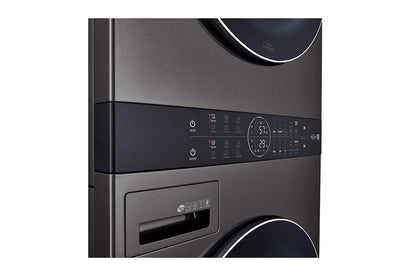 Lg WKGX201HBA Single Unit Front Load LG WashTower™ with Center Control™ 4.5 cu. ft. Washer and 7.4 cu. ft. Gas Dryer