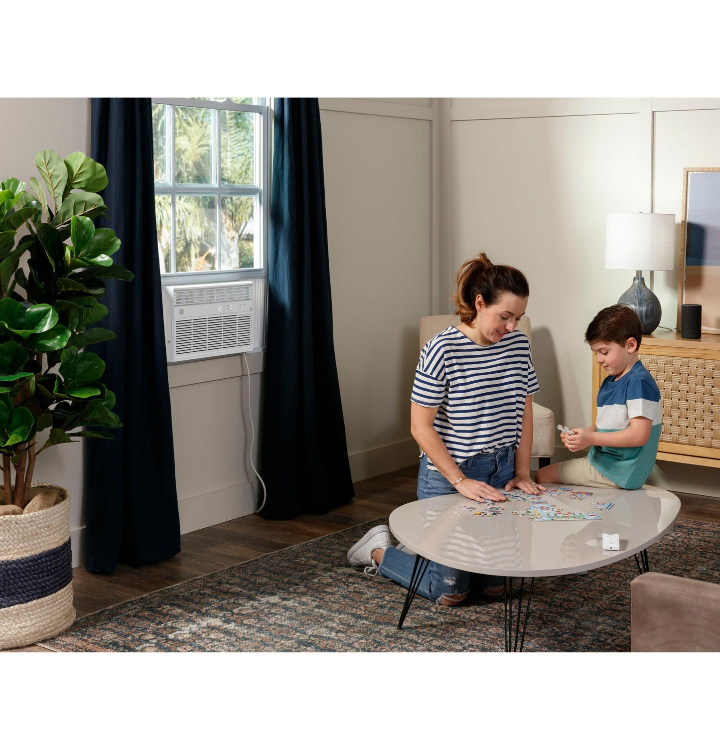 AHFK18BA GE® 18,600 BTU Smart Electronic Window Air Conditioner for Extra-Large Rooms up to 1000 sq. ft.