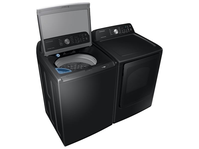 7.4 cu. ft. Electric Dryer with Sensor Dry in Brushed Black