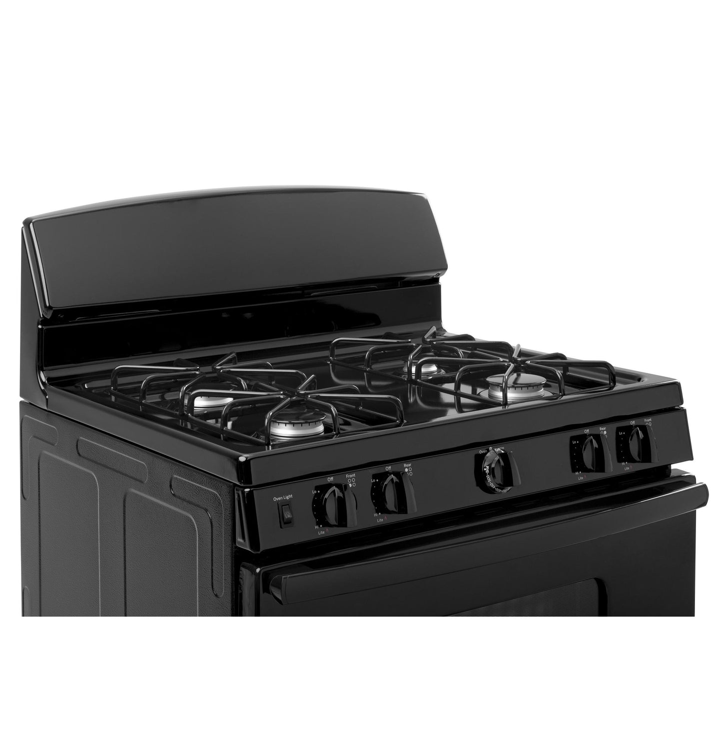 JGBS10DEMBB GE® 30" Free-Standing Front Control Gas Range