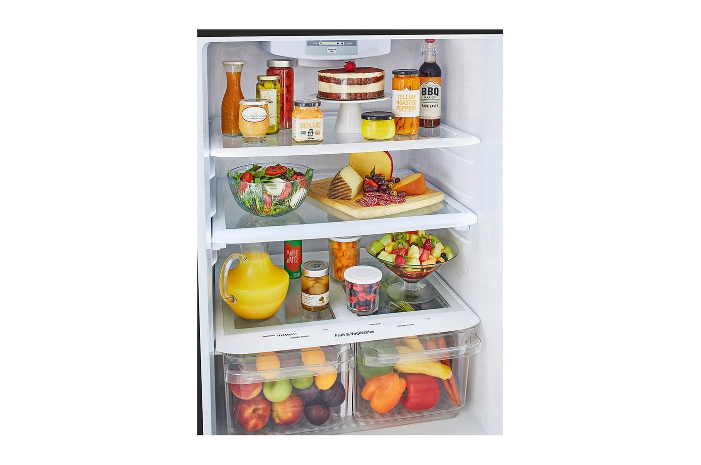 Lg LTCS20020B 20 cu. ft. Top Freezer Refrigerator