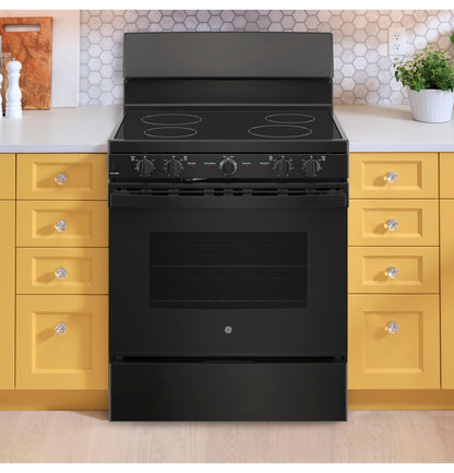 JB480DTBB GE 30" Free-standing Electric Radiant Smooth Cooktop Range