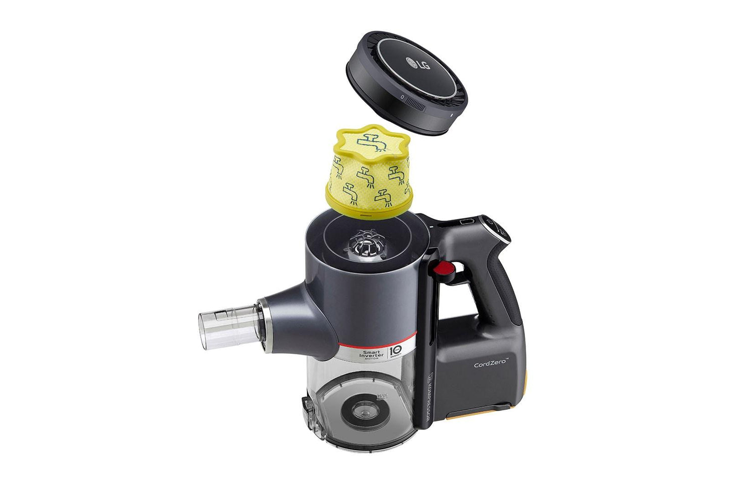 Lg CordZero™ Kompressor Cordless Stick Vacuum with Power Punch Nozzle (A927KGMS)
