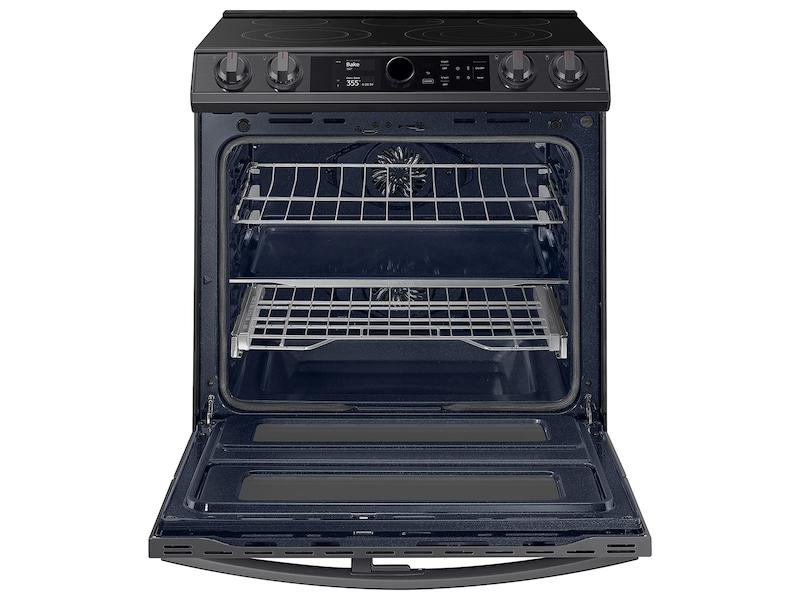 Samsung 6.3 cu ft. Smart Slide-in Electric Range with Smart Dial, Air Fry,