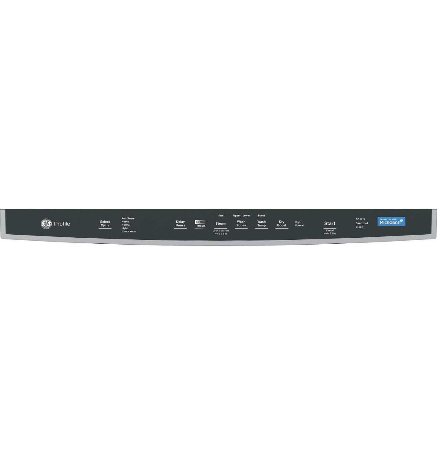 GE Profile™ ENERGY STAR® UltraFresh System Dishwasher with Stainless Steel Interior