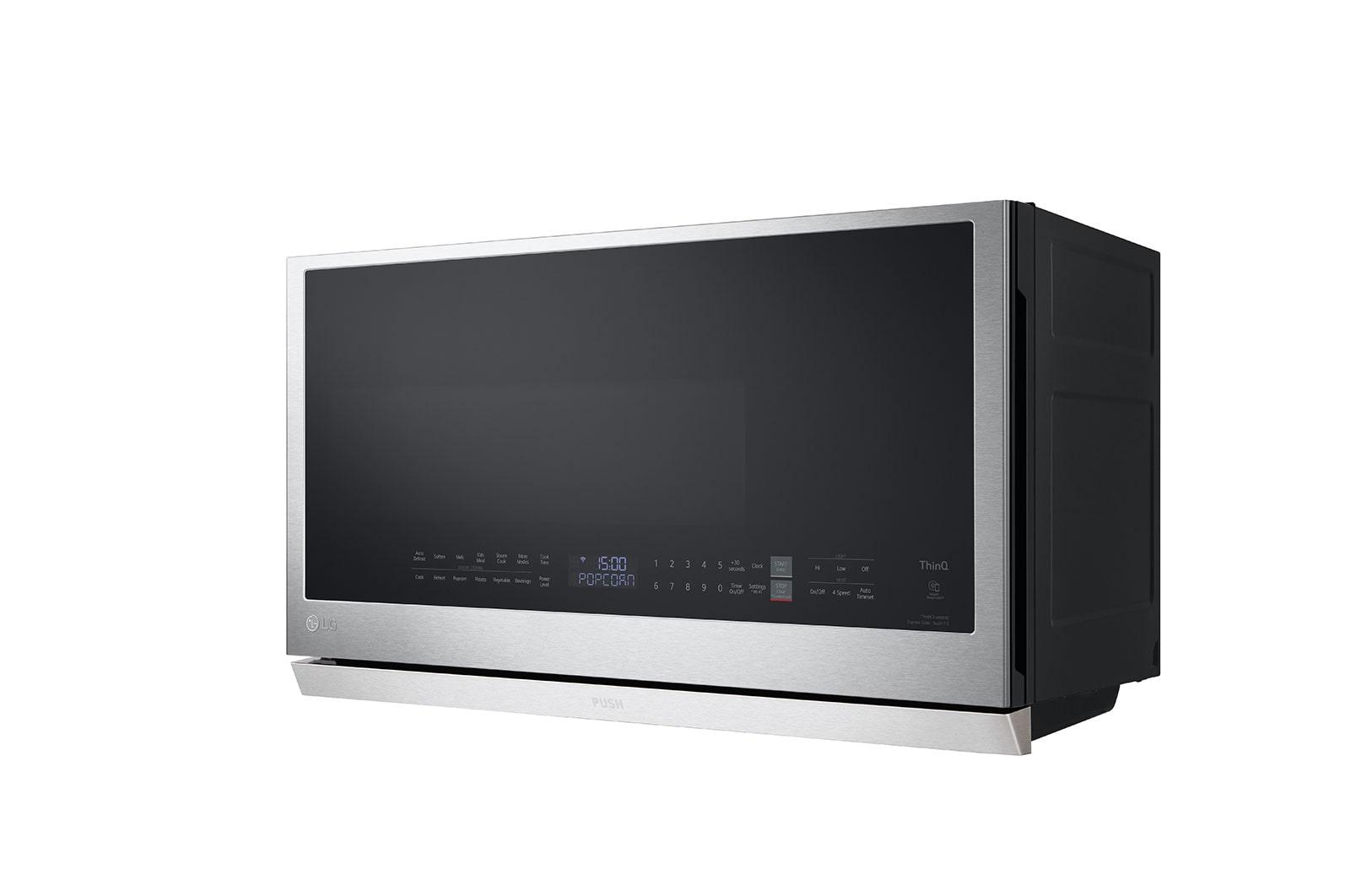 2.1 cu. ft. Smart Over-the-Range Microwave with ExtendaVent®2.0 & EasyClean®