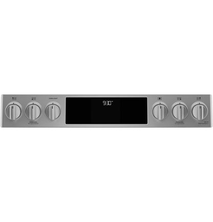 PGS930YPFS GE Profile™ 30" Smart Slide-In Front-Control Gas Fingerprint Resistant Range with No Preheat Air Fry