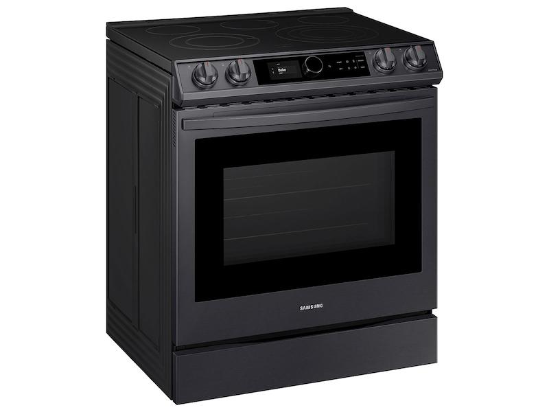 Samsung NE63T8711SG 6.3 cu ft. Smart Slide-in Electric Range with Smart Dial & Air Fry in Black Stainless Steel