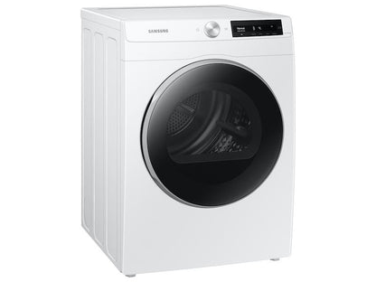 Samsung DV25B6900EW 4.0 cu. ft. Electric Dryer with AI Smart Dial and Wi-Fi Connectivity in White