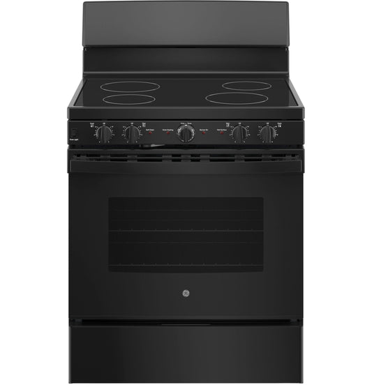 JB480DTBB GE 30" Free-standing Electric Radiant Smooth Cooktop Range