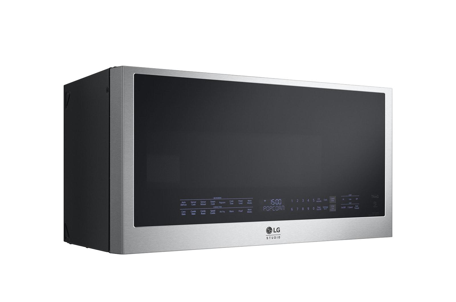 LG STUDIO 1.7 cu. ft. Over-the-Range Convection Microwave Oven with Air Fry