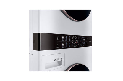 Lg WKE100HWA Single Unit Front Load LG WashTower™ with Center Control™ 4.5 cu. ft. Washer and 7.4 cu. ft. Electric Dryer