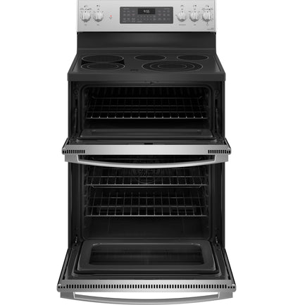 PB965YPFS GE Profile™ 30" Smart Free-Standing Electric Double Oven Convection Range with No Preheat Air Fry