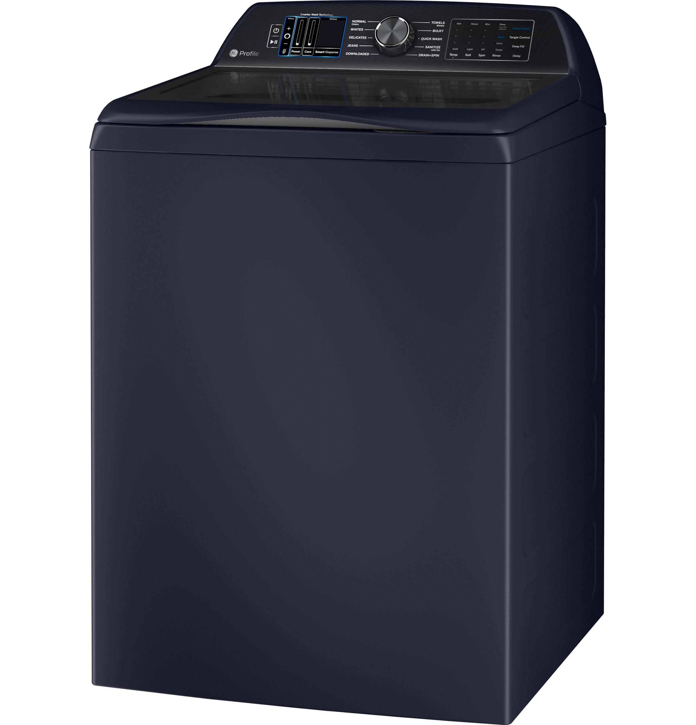 GE Profile™ ENERGY STAR® 5.4 cu. ft. Capacity Washer with Smarter Wash Technology and FlexDispense™