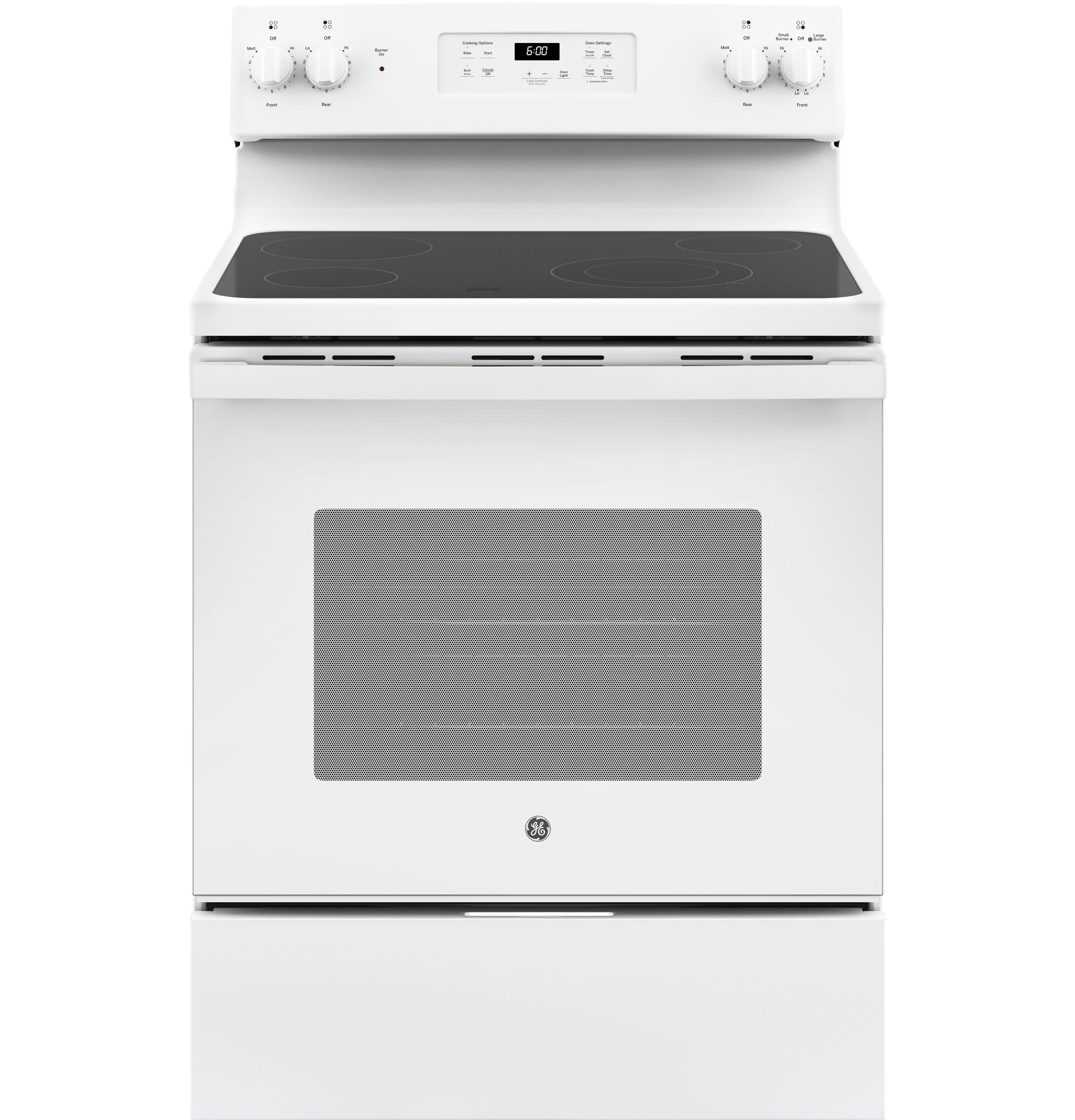 GE® 30" Free-Standing Electric Range