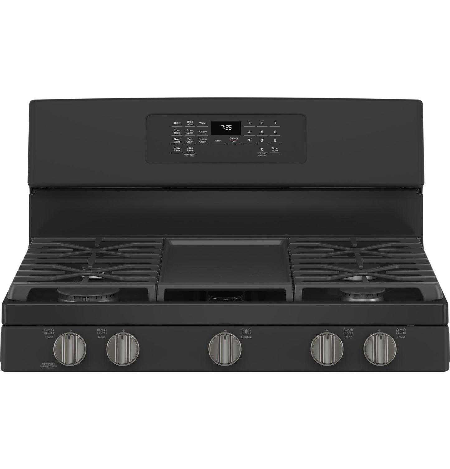GE® 30" Free-Standing Gas Convection Range with No Preheat Air Fry
