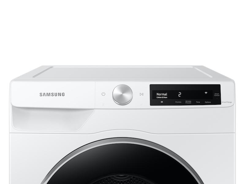 Samsung 4.0 cu. ft. Heat Pump Dryer with AI Smart Dial and Wi-Fi Connectivity in White