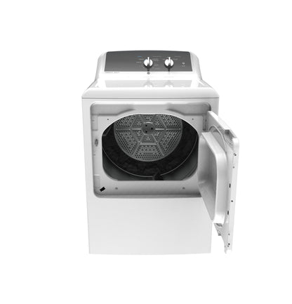 GTX52EASPWB GE 6.2 cu. ft. Capacity Electric Dryer with Up To 120 ft. Venting and 5-yr Limited Warranty