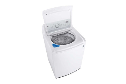 Lg WT7000CW 4.5 cu. ft. Ultra Large Capacity Top Load Washer with Impeller & TurboDrum™ Technology