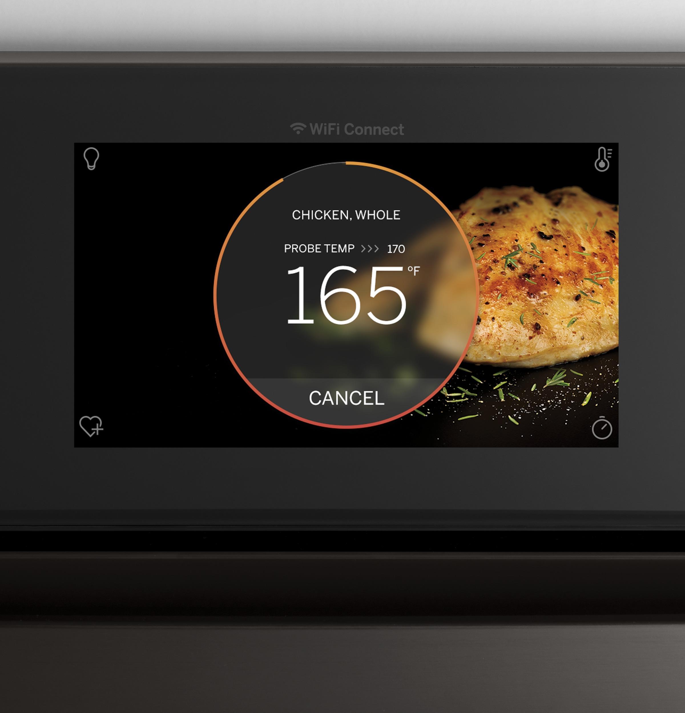 PTD7000SNSS GE Profile™ 30" Smart Built-In Convection Double Wall Oven with No Preheat Air Fry and Precision Cooking