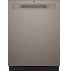 GE® ENERGY STAR® Top Control with Plastic Interior Dishwasher with Sanitize Cycle