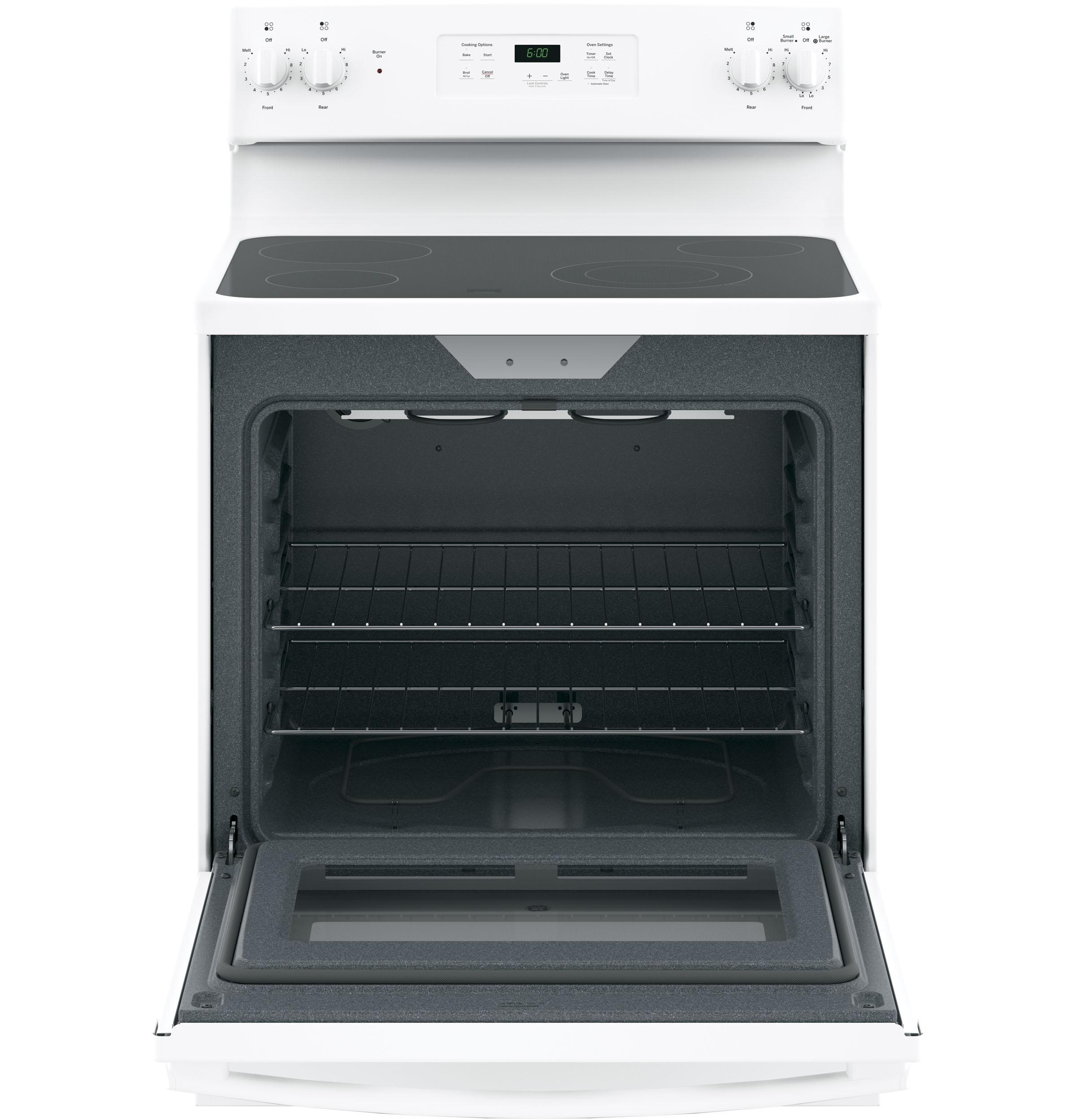 GE® 30" Free-Standing Electric Range