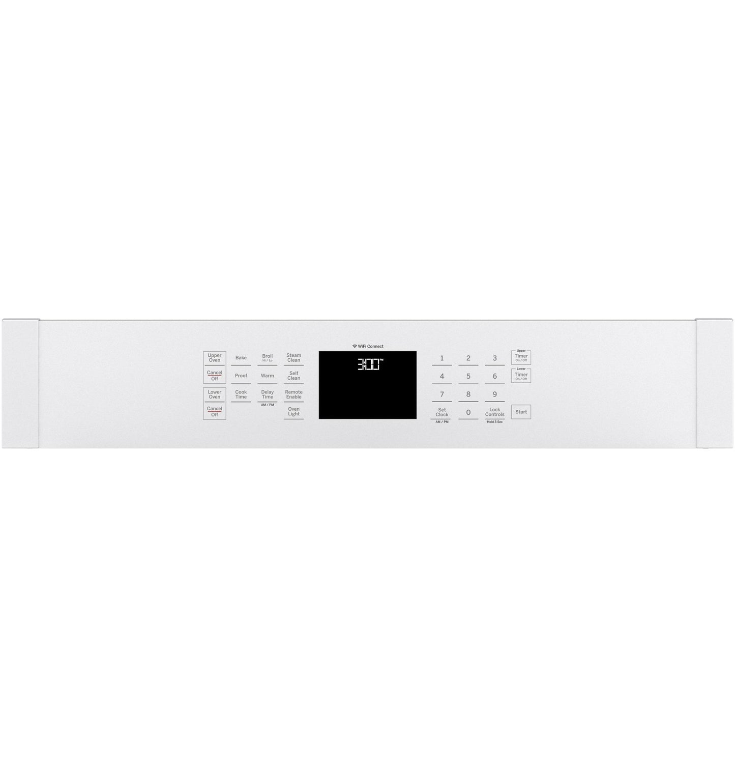 JTD3000DNWW GE® 30" Smart Built-In Self-Clean Double Wall Oven with Never-Scrub Racks