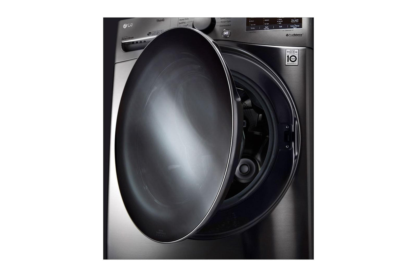 4.5 cu. ft. Ultra Large Capacity Smart wi-fi Enabled Front Load Washer with Built-In Intelligence & Steam Technology