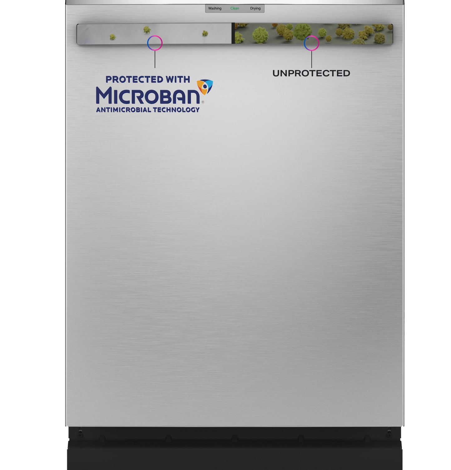 GE Profile™ ENERGY STAR® UltraFresh System Dishwasher with Stainless Steel Interior