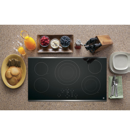 JP5036SJSS GE® 36" Built-In Touch Control Electric Cooktop