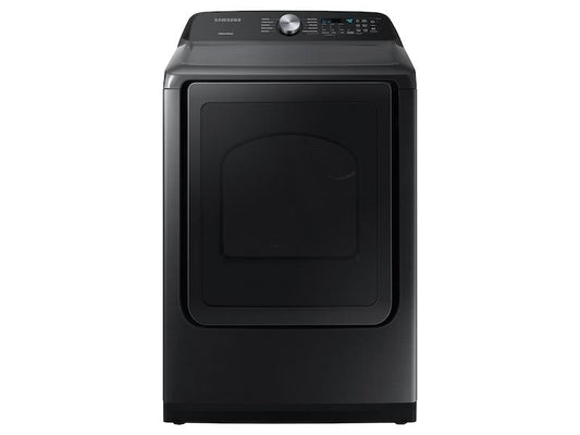 Samsung DVG50R5200V 7.4 cu. ft. Capacity Gas Dryer with Sensor Dry in Brushed Black