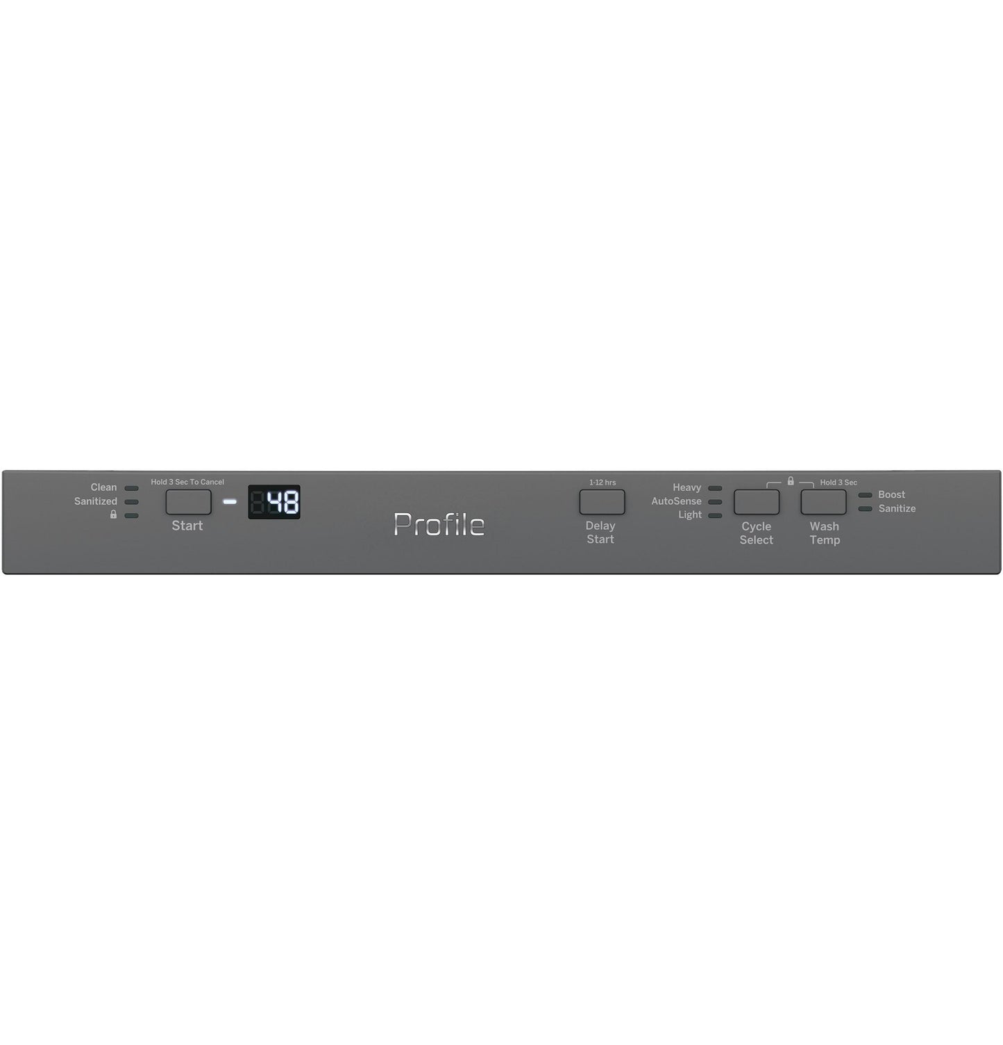 PDT145SSLSS GE Profile™ ENERGY STAR® 18" ADA Compliant Stainless Steel Interior Dishwasher with Sanitize Cycle