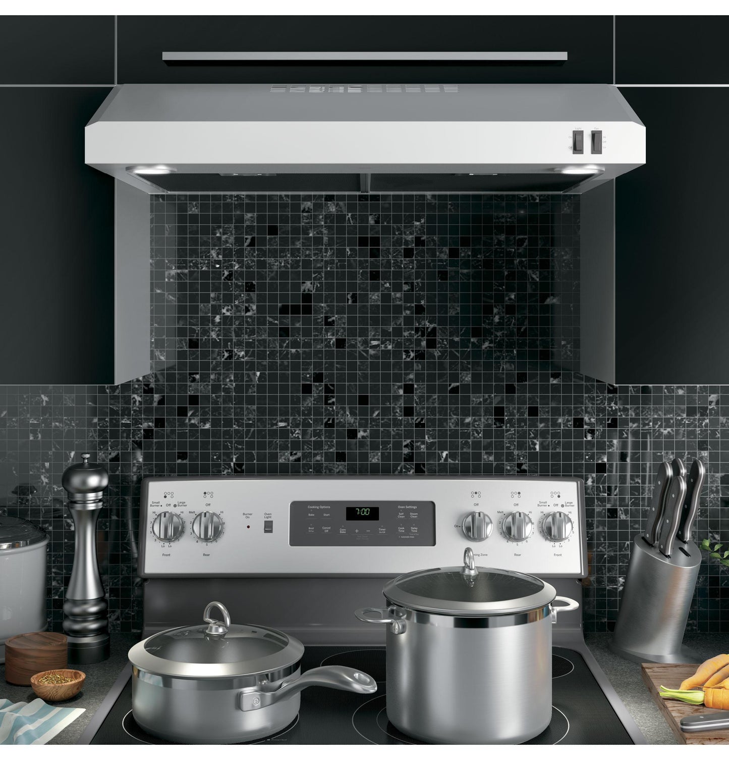 JVX5305SJSS GE® ENERGY STAR 30" Under The Cabinet Hood