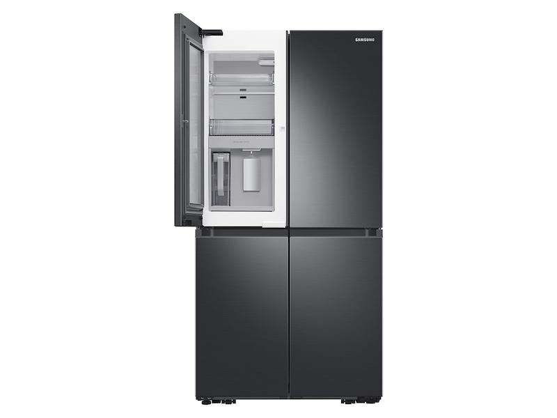 23 cu. ft. Smart Counter Depth 4-Door Flex™ Refrigerator with Beverage Center and Dual Ice Maker in Black Stainless Steel