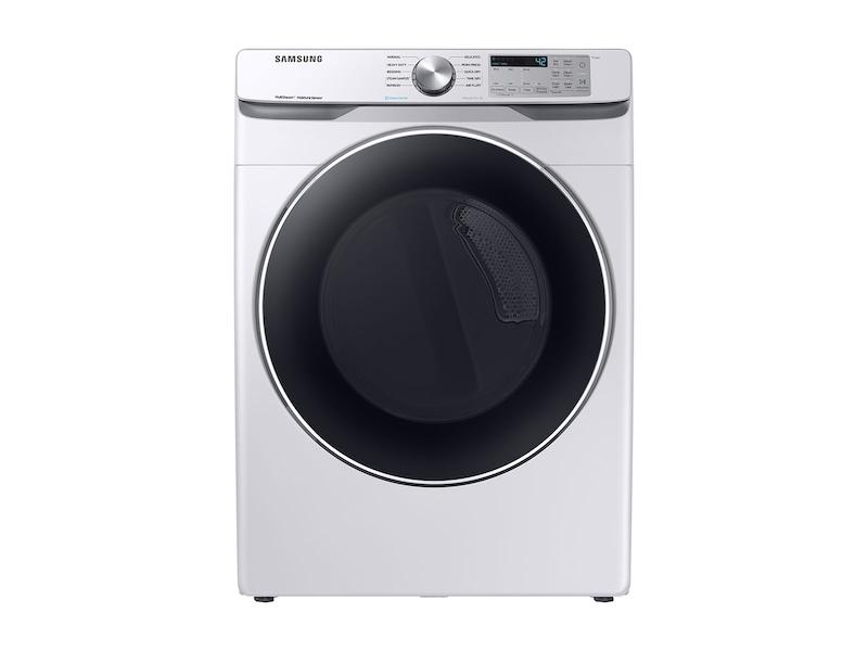 Samsung DVE45T6200W 7.5 cu. ft. Electric Dryer with Steam Sanitize+ in White