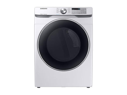 Samsung DVE45T6200W 7.5 cu. ft. Electric Dryer with Steam Sanitize+ in White