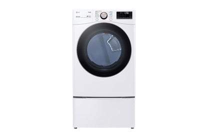 Lg DLGX4001W 7.4 cu. ft. Large Capacity Front Load Gas Dryer - White
