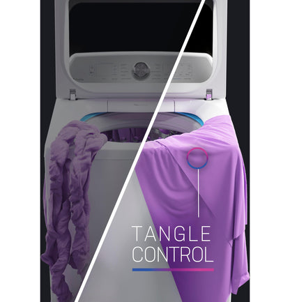 PTW600BPRDG GE Profile™ ENERGY STAR® 5.0 cu. ft. Capacity Washer with Smarter Wash Technology and FlexDispense™
