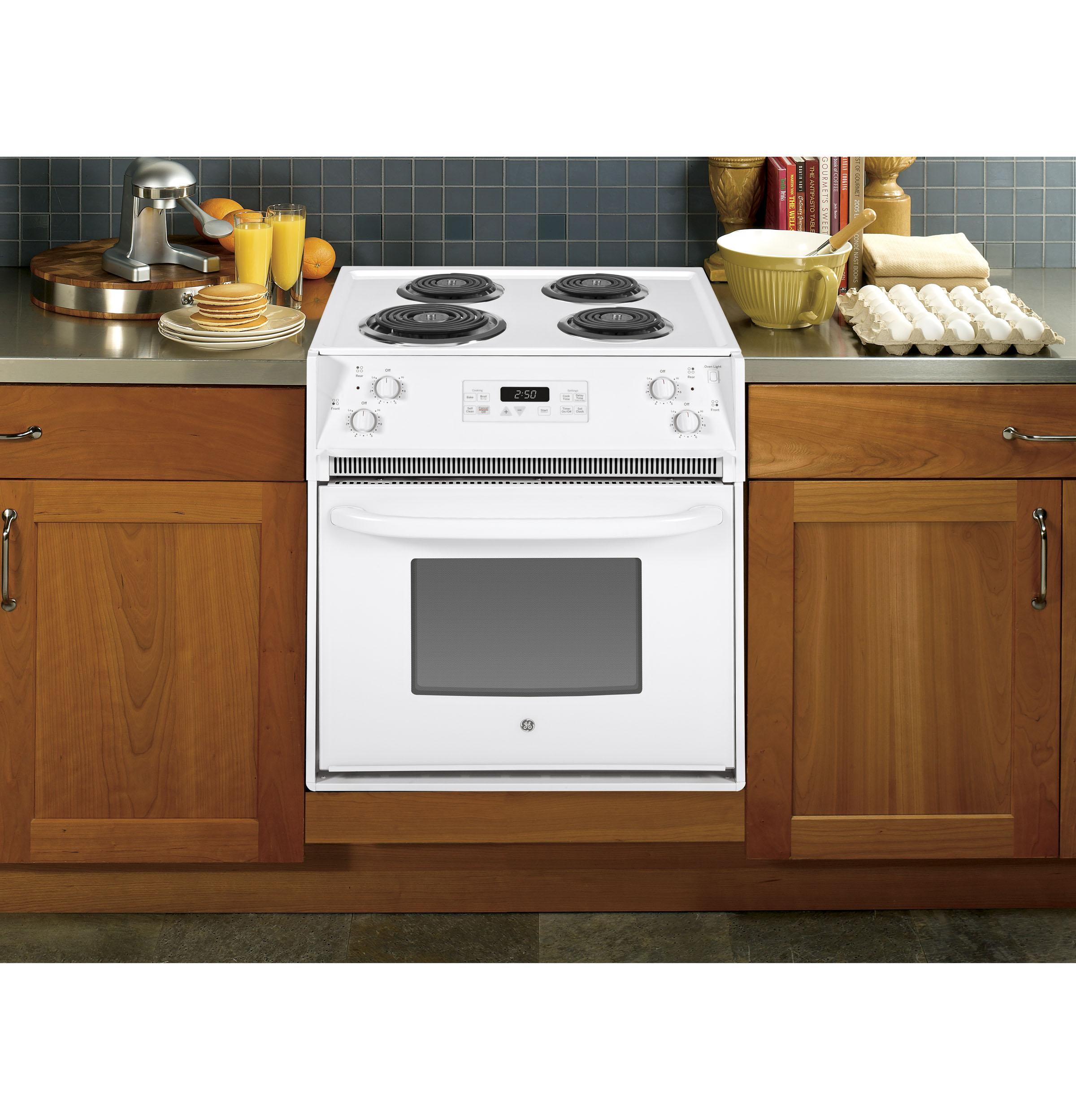 GE® 27" Drop-In Electric Range