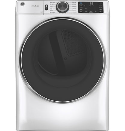 GE® 7.8 cu. ft. Capacity Smart Front Load Gas Dryer with Steam and Sanitize Cycle