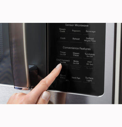 PVM9215SKSS GE Profile™ 2.1 Cu. Ft. Over-the-Range Sensor Microwave Oven
