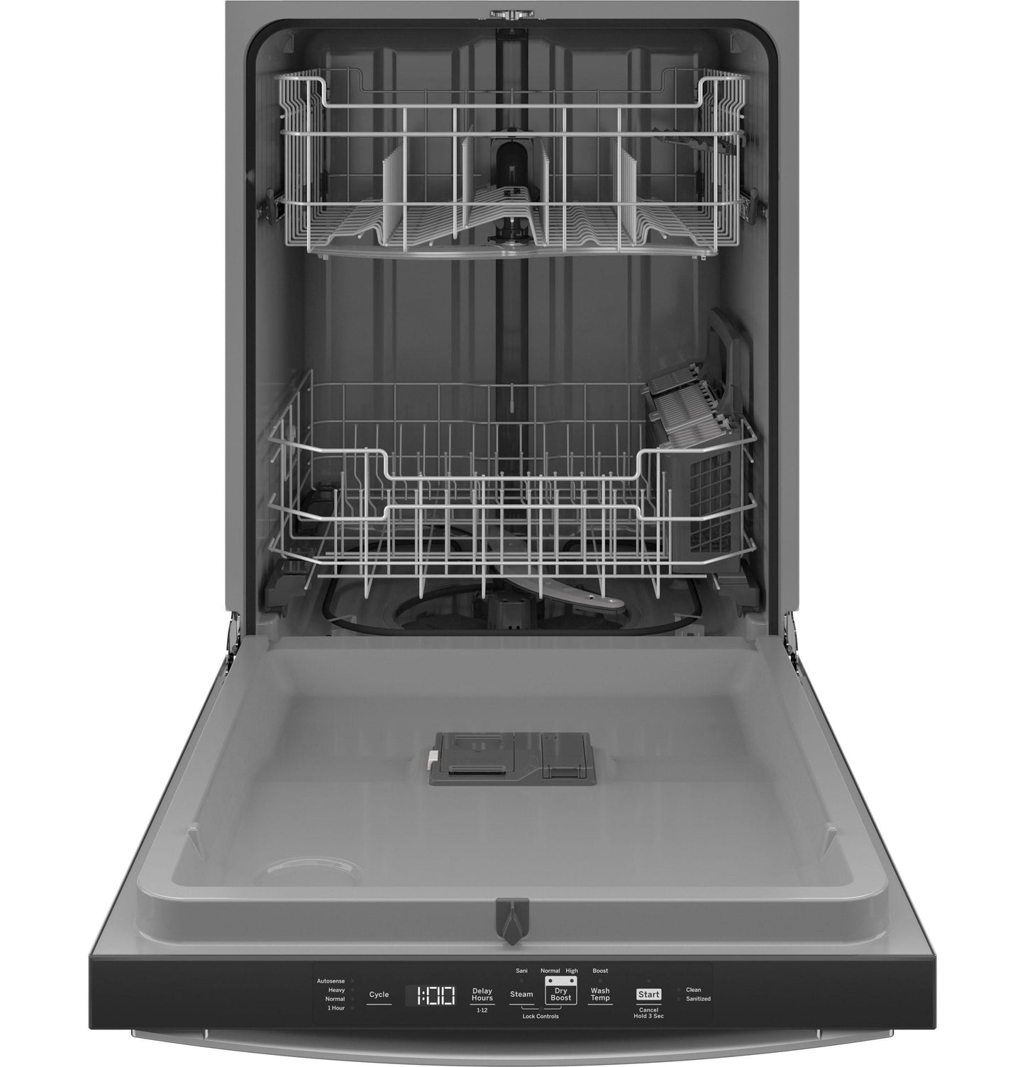 GDT550PYRFS GE ENERGY STAR Top Control with Plastic Interior Dishwasher with Sanitize Cycle & Dry Boost