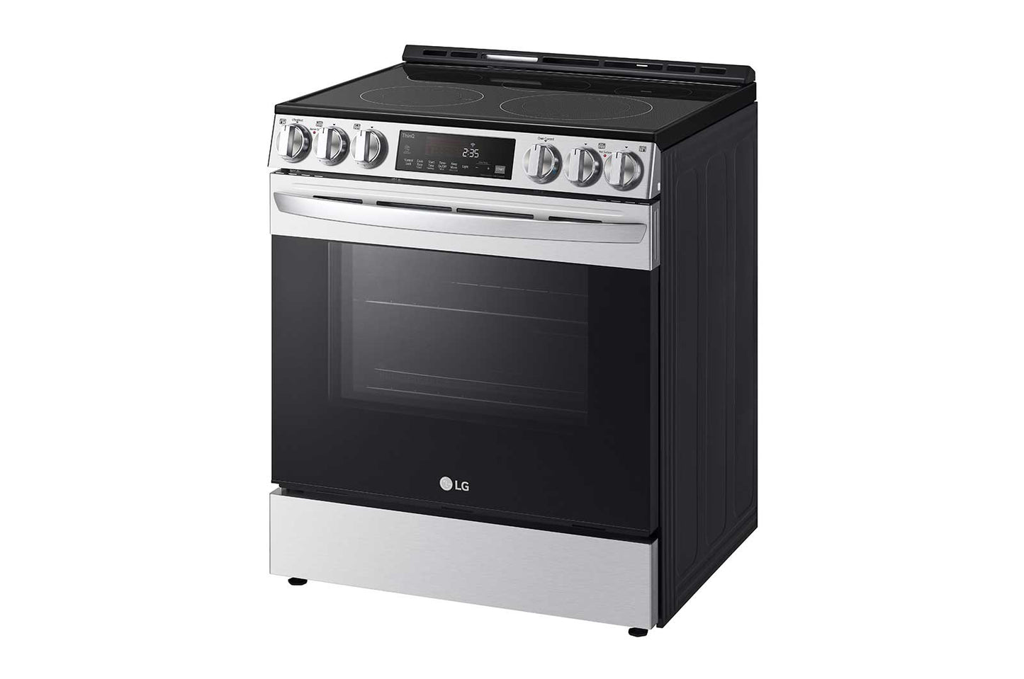 Lg LSEL6333F 6.3 cu. ft. Smart Wi-Fi Enabled Fan Convection Electric Slide-in Range with Air Fry & EasyClean®