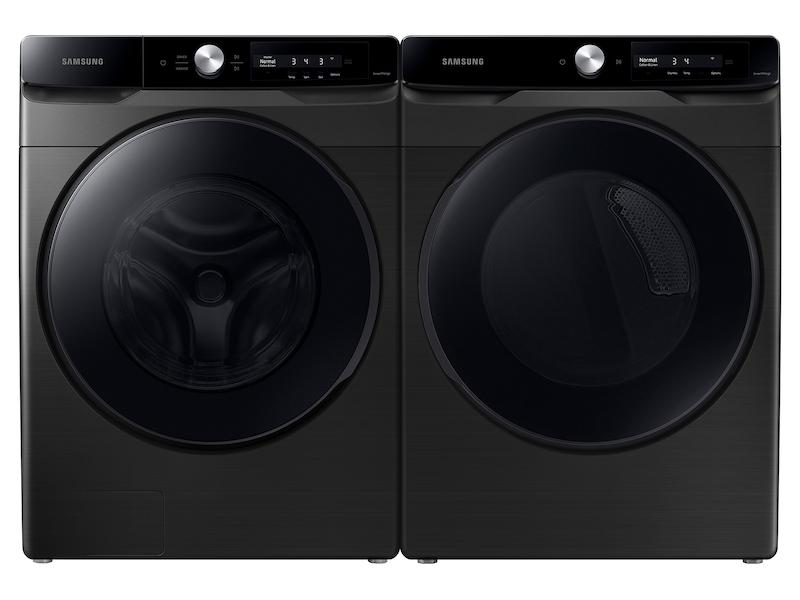 4.5 cu. ft. Large Capacity Smart Dial Front Load Washer with Super Speed Wash in Brushed Black