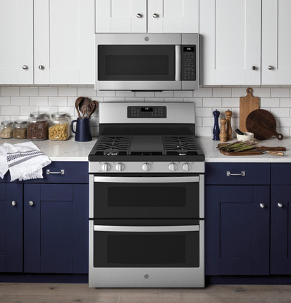 JGBS86SPSS GE 30" Free-Standing Gas Double Oven Convection Range