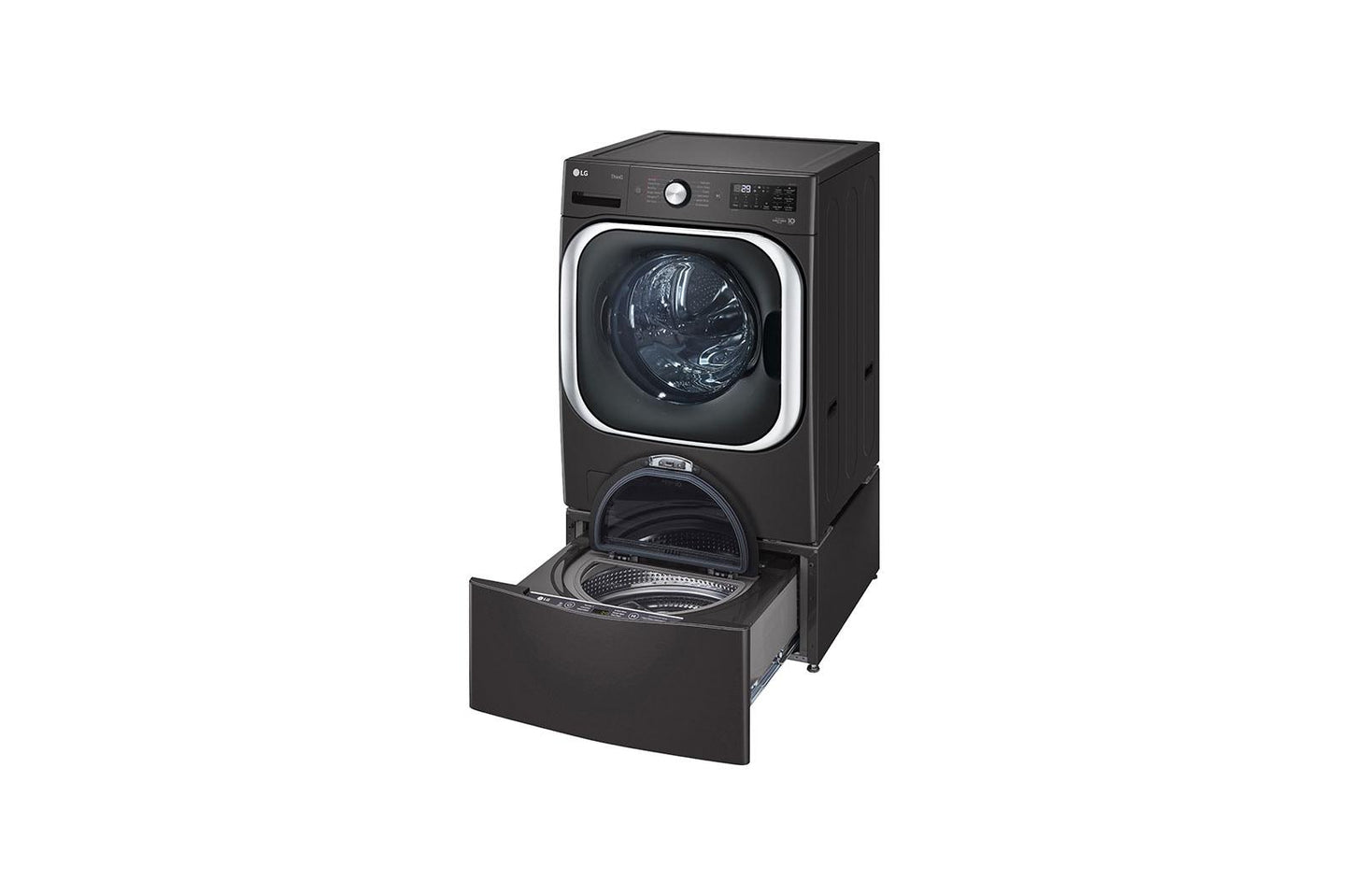 Lg WD200CB 1.0 cu. ft. LG SideKick™ Pedestal Washer, LG TWINWash™ Compatible