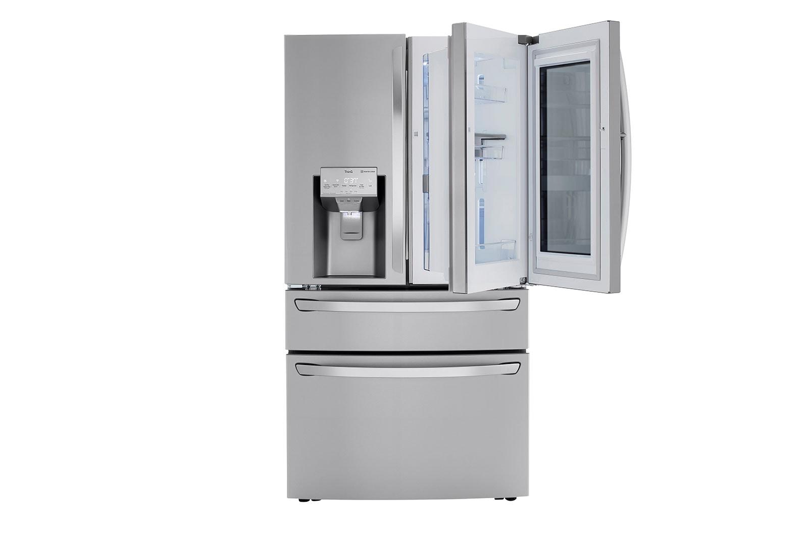 Lg LRMVS3006S 30 cu. ft. Smart InstaView® Door-in-Door® Refrigerator with Craft Ice™